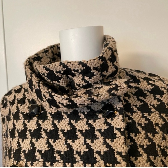 Tibi "Houndstooth" Double-breasted Coat - Picture 4 of 9